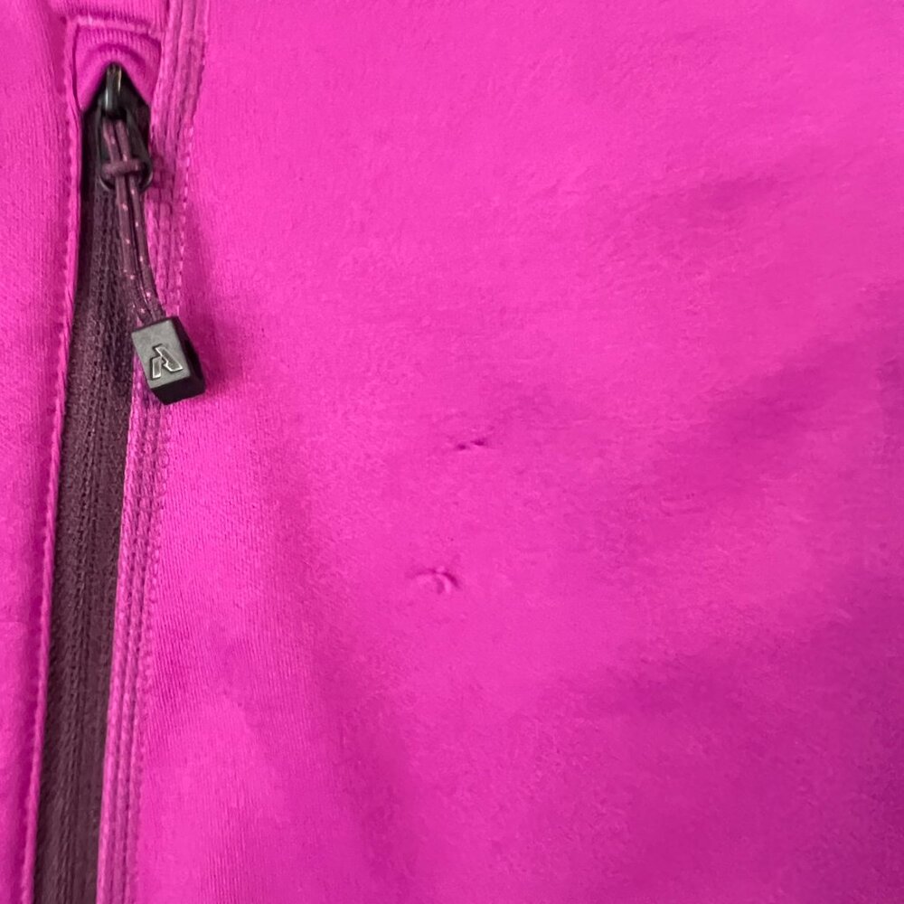 Ladies Eddie Bauer Hoodie‎ Size Medium First Ascent Full Zip Hoodie Purple - Picture 10 of 12